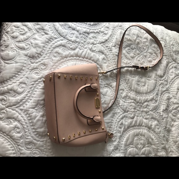 Small studded satchel bag - Picture 1 of 3